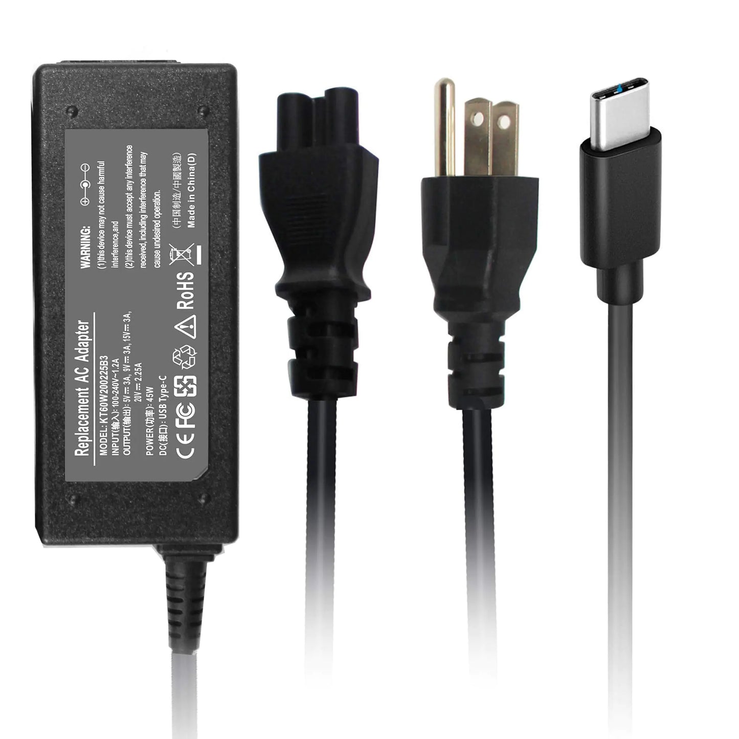 USB-C Charger Laptop Chromebook Charger